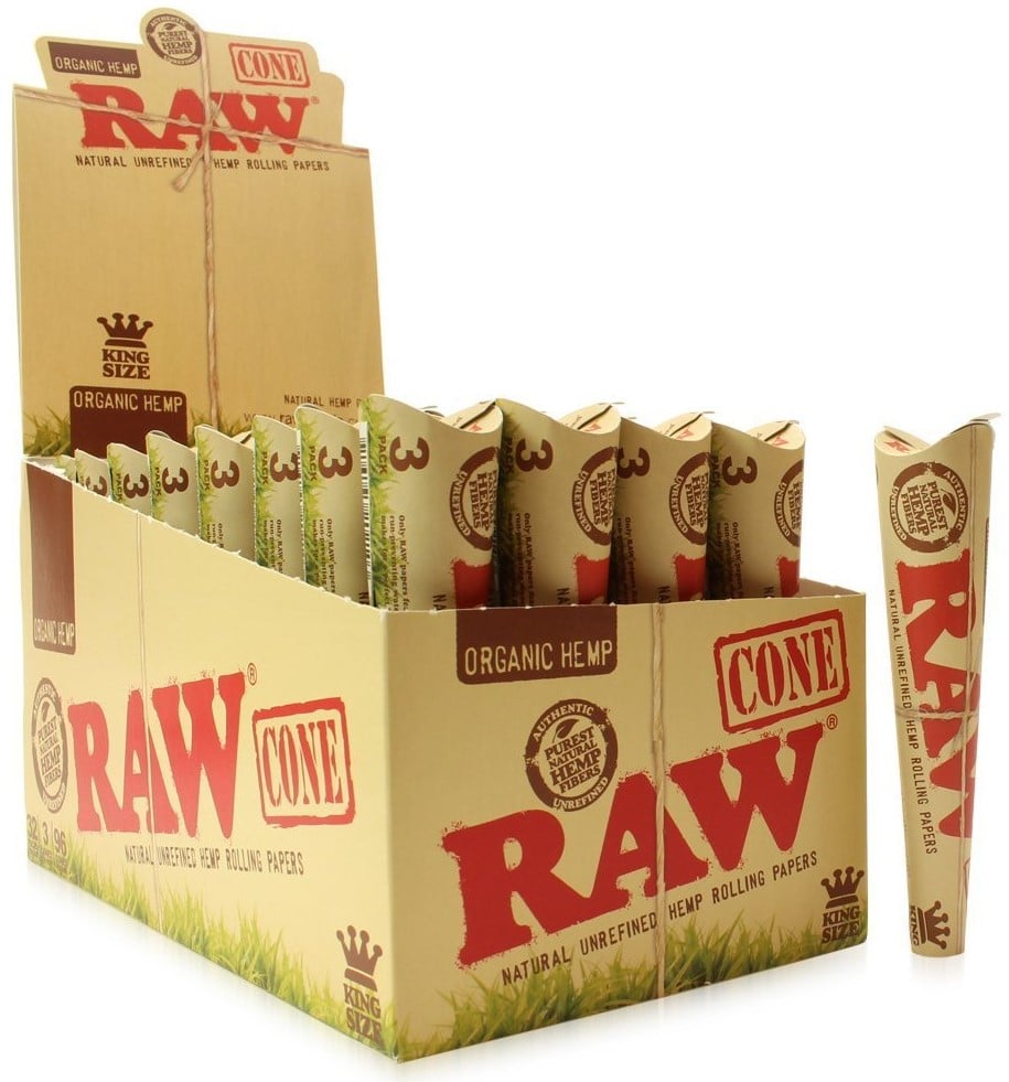 Raw cone 3pk Organic