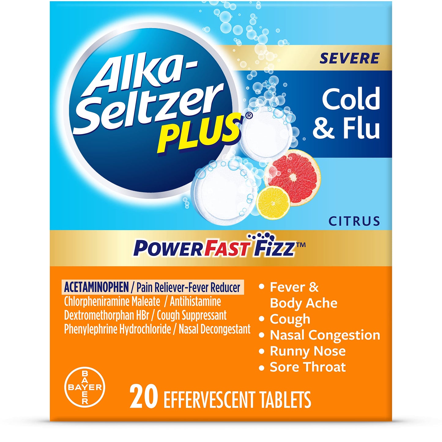 AlkaSeltzer Plus 25Ct