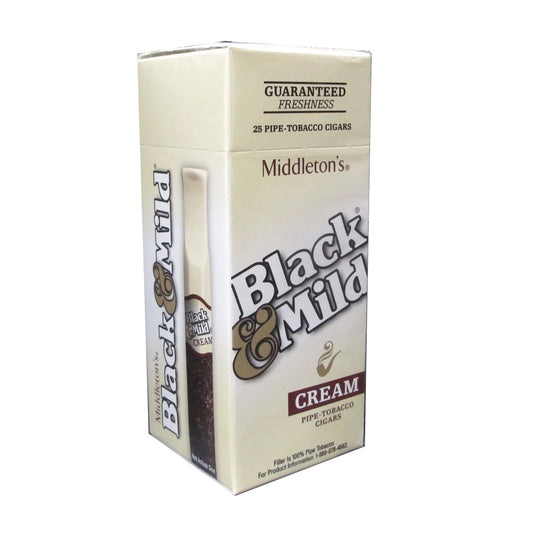 Black & Mild Cream 25 CT no price