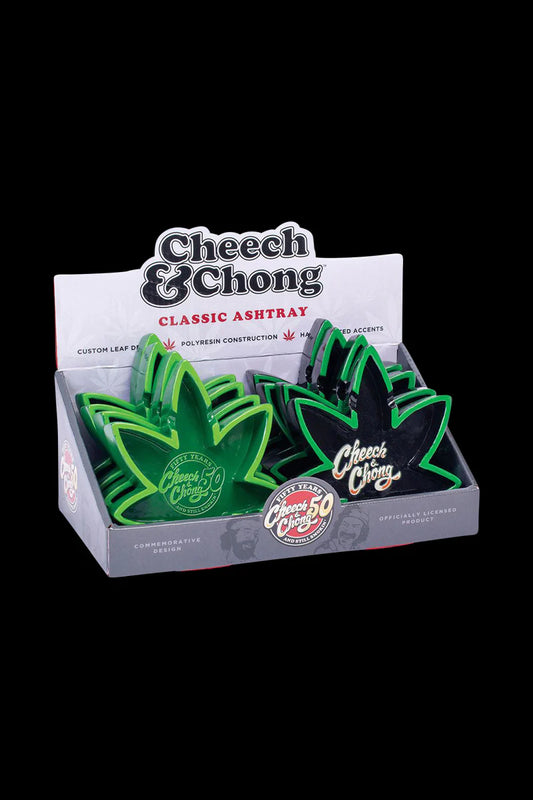 8ct. Cheech & Chong Polyresin Leaf Ashtray