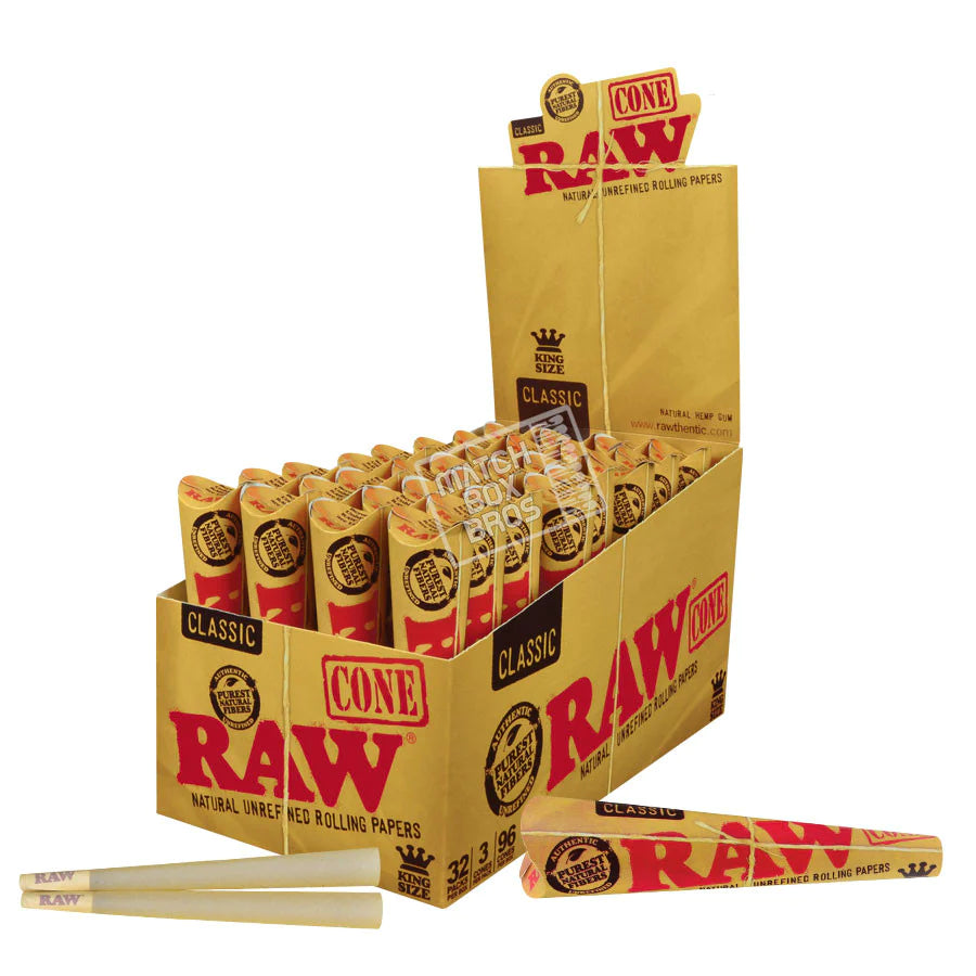 Raw cone 3 pk Classic